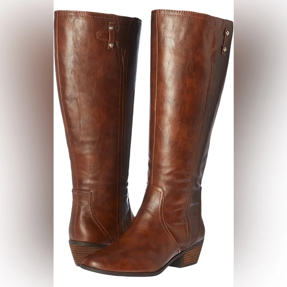 Dr. Scholl's Women's Brilliance Wide Calf Riding Boot - Picture 1 of 7